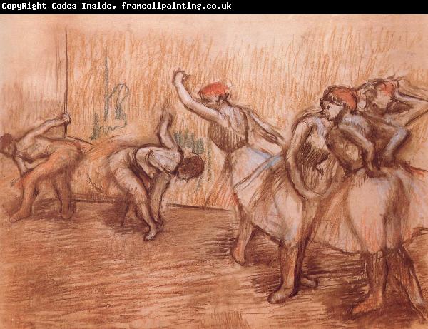 Edgar Degas dancers